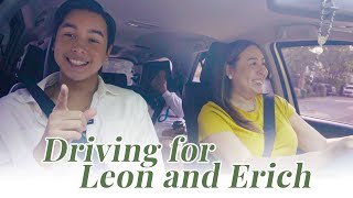 DRIVING FOR LEON AND ERICH! | Marjorie Barretto