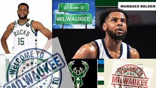 Marques Bolden | Welcome to Milwaukee Bucks | Will help Giannis and Bucks chasing 2023 NBA champions