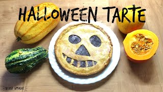 Halloween Kuchen - eine Tarte zum Gruseln