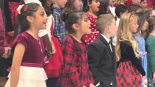 Elizabeth singing "Winter Lullaby" Winter Concert 2022 Tyler Elementary School