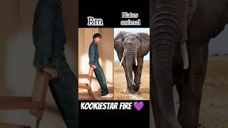 Which animal that bts hate🐼|KookieStar fire #bts#trending