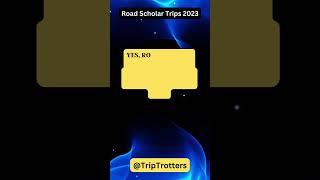 Can I find Road Scholar trips with a focus on music and performing arts in 2023