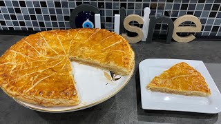 🇫🇷 🇧🇪 galette des rois aux pommes , compote maison , sans frangipane 😜 👌 : recette facile ELA