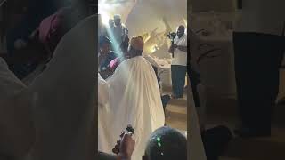 Davido's weeding had so much to see but the time he took his billionaire dad in stage  epic #davido