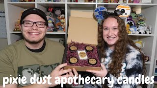 Unboxing Pixie Dust Apothecary Candles | NEW Disney Inspired Candles