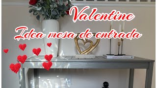 2 IDEAS PARA DECORAR LA MESA DE ENTRADA PARA SAN VALENTIN/FRAGANCIAS dossier