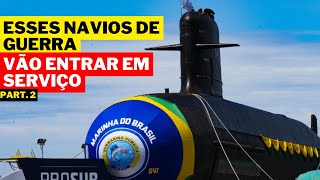 🚢6 NOVOS NAVIOS DE GUERRA NO MUNDO QUE ENTRARÃO EM SERVIÇO | Atualizações e Inovações Navais PART. 2