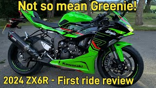 2024 ZX6R First Ride Review | Long live the Sportsbike! | #kawasakizx6r #kawasakiuk