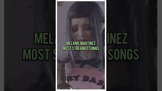 Top 10 Melanie Martinez's Most Streamed Songs #melaniemartinez