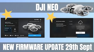 NEW DJI NEO FIRMWARE UPDATE AND TEST FLIGHTS PROBLEMS BEEN FIXED?