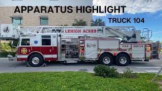 Apparatus Highlight: Truck 104