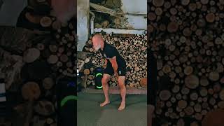 Single Arm Swings — Come and join the challenge https://go.cavemantraining.com/burpeeandswing