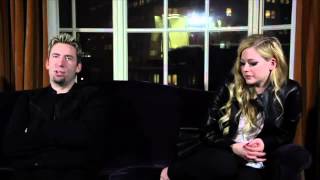 Avril Lavigne & Chad - Interview @ People Magazine Backstage 01/11/2013