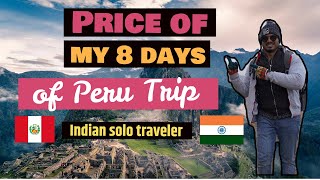 Total budget of my Peru Trip II My Peru travel experience #indianvisitngperu #indiansolotraveler