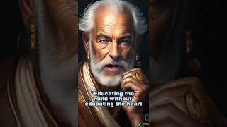 Aristotle - Educating the Mind |AI Generated video|#ai #aristotlephilosophy #quotes #aristotlequotes