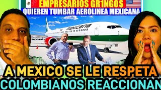 GRINGOS QUIEREN PROHIBIR LA AEROLINEA DE AMLO / MEXICANA DE AVIACION