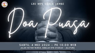 DOA PUASA - 04 MEI 2024.