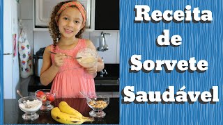 Receita Sorvete de Banana Saudável - DIY