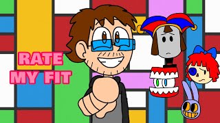 LegoGabiFilm's RATE MY FIT MEME / Flipaclip Funny Animation Compilation #youtube #fyp #trend