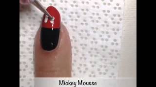 Mickey Mouse nail