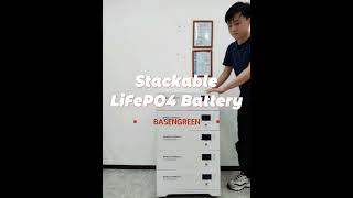 BASENGREEN 5kWh Stackable LiFePO4 Battery