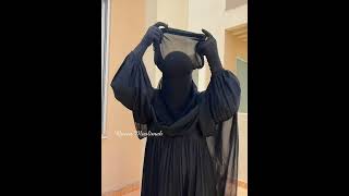 signature ✅Arabian layer niqab tutorial 💖#shorts #status #islamicstatus