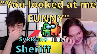 Sykkuno Kills Tina as Sheriff first and SHE is RAGED...