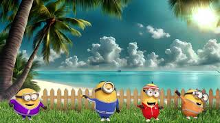 Minions - Fitness Shuffle Dancing (Demo Music - Cry to Me) short music video 4K