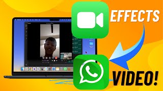 How to Use FaceTime Gesture Effects in WhatsApp on Mac 🎈🎉