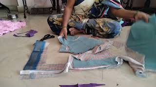 lining blouse main cloth cutting