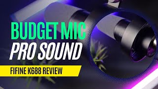 Best Budget Streaming Microphone for 2023?  [FIFINE K688 XLR/USB Combo Review]