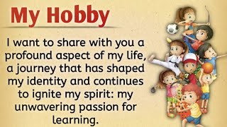 Learn English Through Stories👍| My Hobby 😊 I English Story With Subtitles