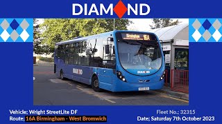 Diamond | Wright StreetLite DF | 32315 (BD20OCS)