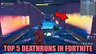 Top 10 Fortnite "Deathrun" Codes!!