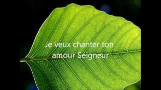 Je veux chanter ton amour Seigneur -C 19-42