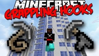 Minecraft Mod | Grappling Hooks | STEALTH LEVEL MAX | 1.7.10 / 1.8