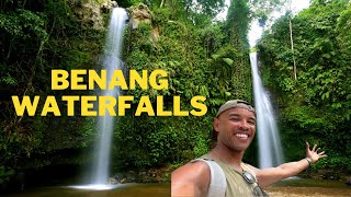 Visit Benang Waterfalls when in Kuta