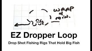 EZ Dropper & Drop Loop Knot - Fishing Rigs Made Easy - How To Tie Video