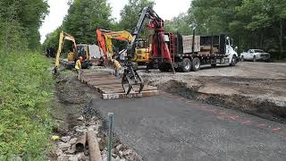 B10I3019 - Rebuilding of the Gull Pond Road in Piercefield - August 17, 2022