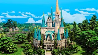 CASTELO DA DISNEY/CINDERELA (NO CC) - The Sims 4 Speed Build