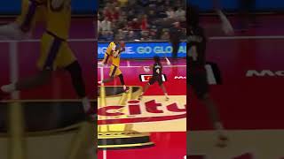 Lebron James Monster Dunk!  #nba #basketballplayer #slamdunkseason2 #lebronjames