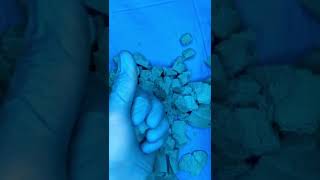 KINETIC SAND SATISFYING 💙❤️ #shorts #asmr #satisfying