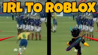 I Recreated Famous Soccer Freekicks In Roblox | Super Blox Soccer