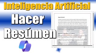 📝Resúmenes en Tiempo Récord 🚀Domina la Inteligencia Artificial para Simplificar Textos✨