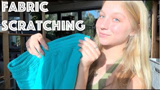 ASMR: Fabric Scratching (No Talking)🤐