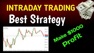 Intraday Trading Best Strategy ! Learn Forex trading