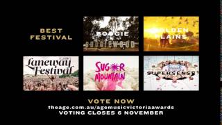 BEST FESTIVAL NOMINEES - The Age Music Victoria Awards