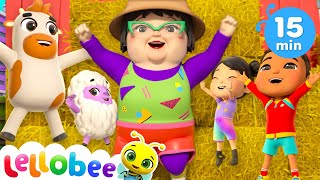 Dance Into the Day🕺| Lellobee City Farm | Kids Songs | Moonbug Mornings 🌞