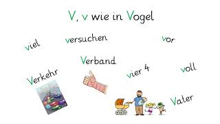 Der Buchstabe V v - Homeschooling Klasse 1