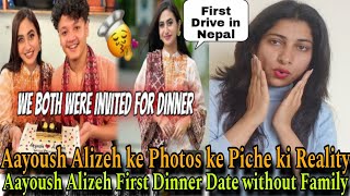 Aayoush Alizeh ke Photos ki Reality😳| Aayuzeh First Nepali Dinner Date without Family| Crazzy Pikku